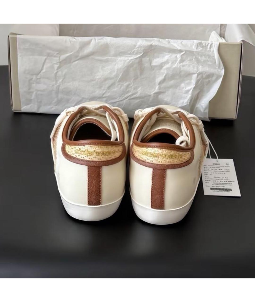 GOLDEN GOOSE Горчичные кеды, фото 7