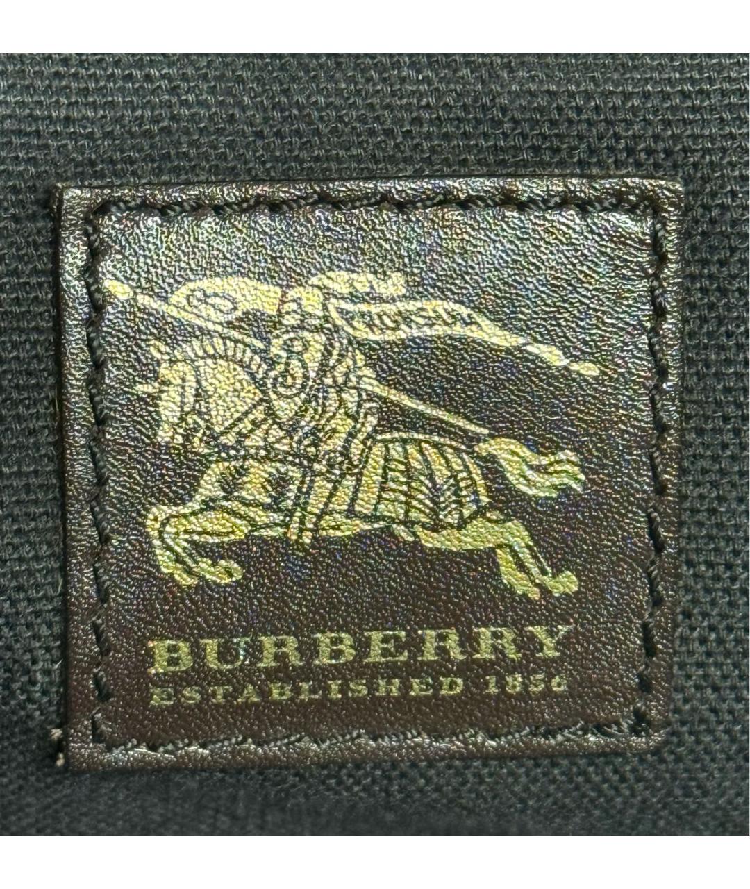 BURBERRY Кожаная сумка тоут, фото 5
