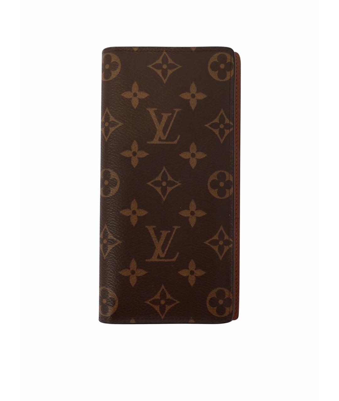 LOUIS VUITTON Коричневый кошелек из искусственной кожи, фото 1