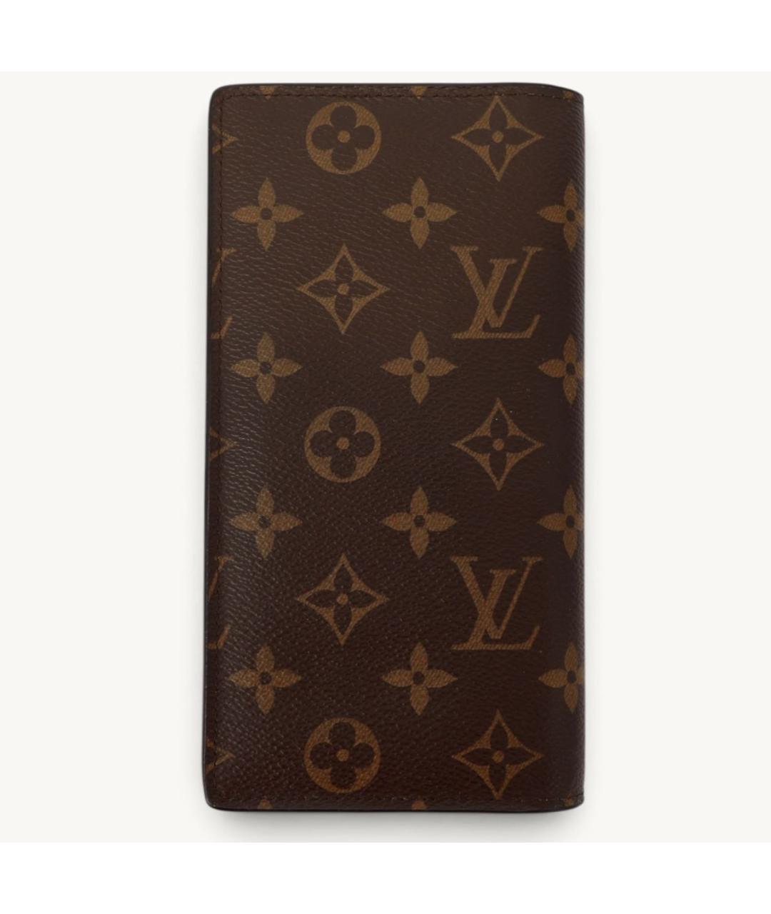 LOUIS VUITTON Коричневый кошелек из искусственной кожи, фото 2