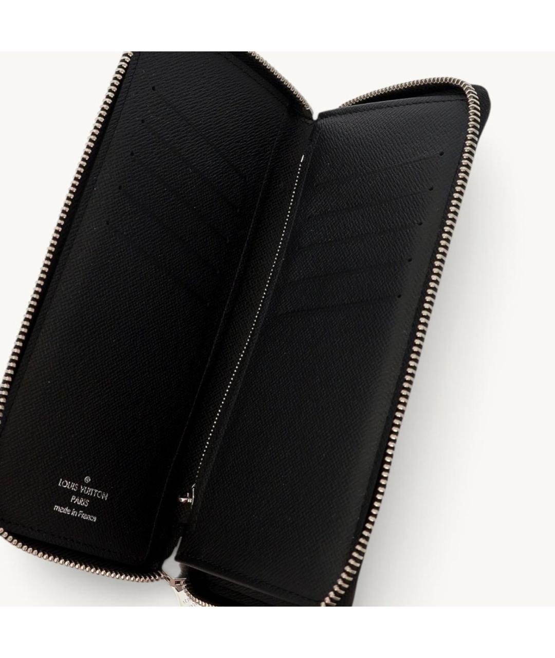 LOUIS VUITTON Черный кошелек из искусственной кожи, фото 3