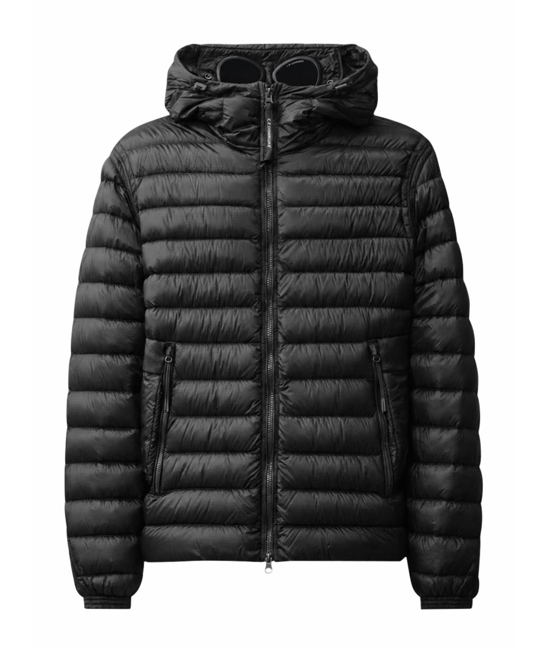 CP COMPANY Черный пуховик, фото 1