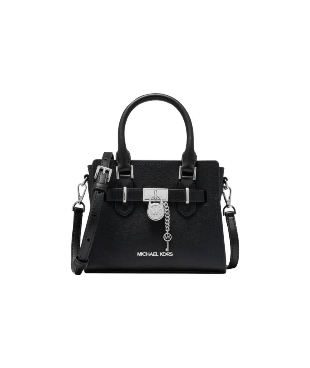 MICHAEL KORS Черная сумка через плечо из искусственной кожи, фото 4