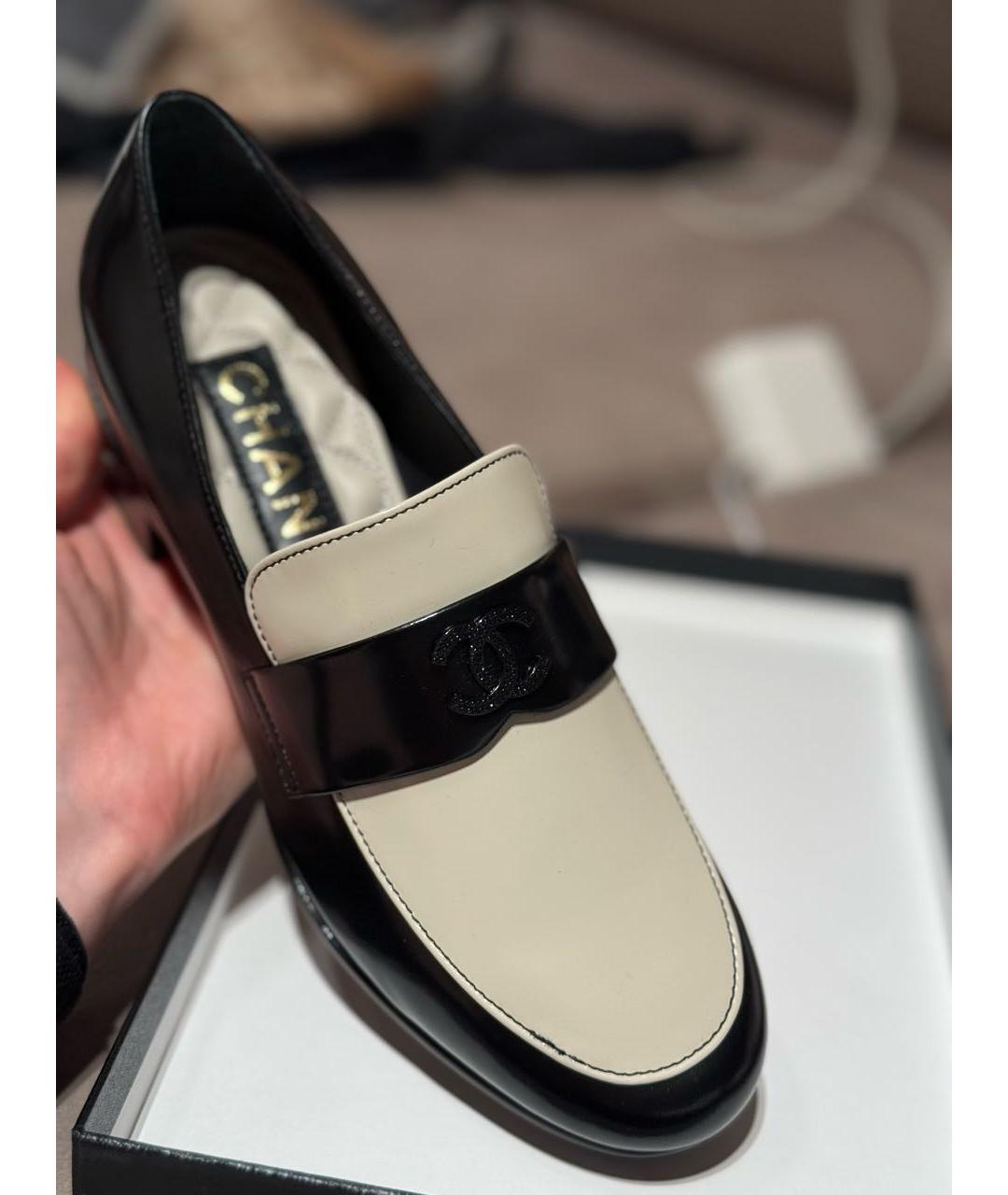 CHANEL Мульти лоферы из лакированной кожи, фото 5