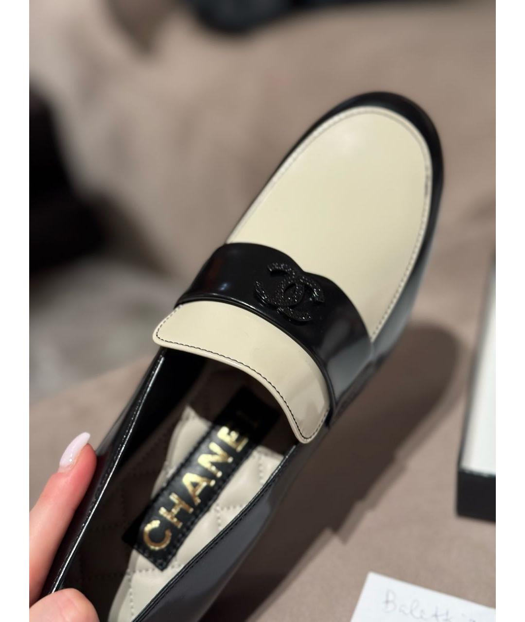 CHANEL Мульти лоферы из лакированной кожи, фото 7