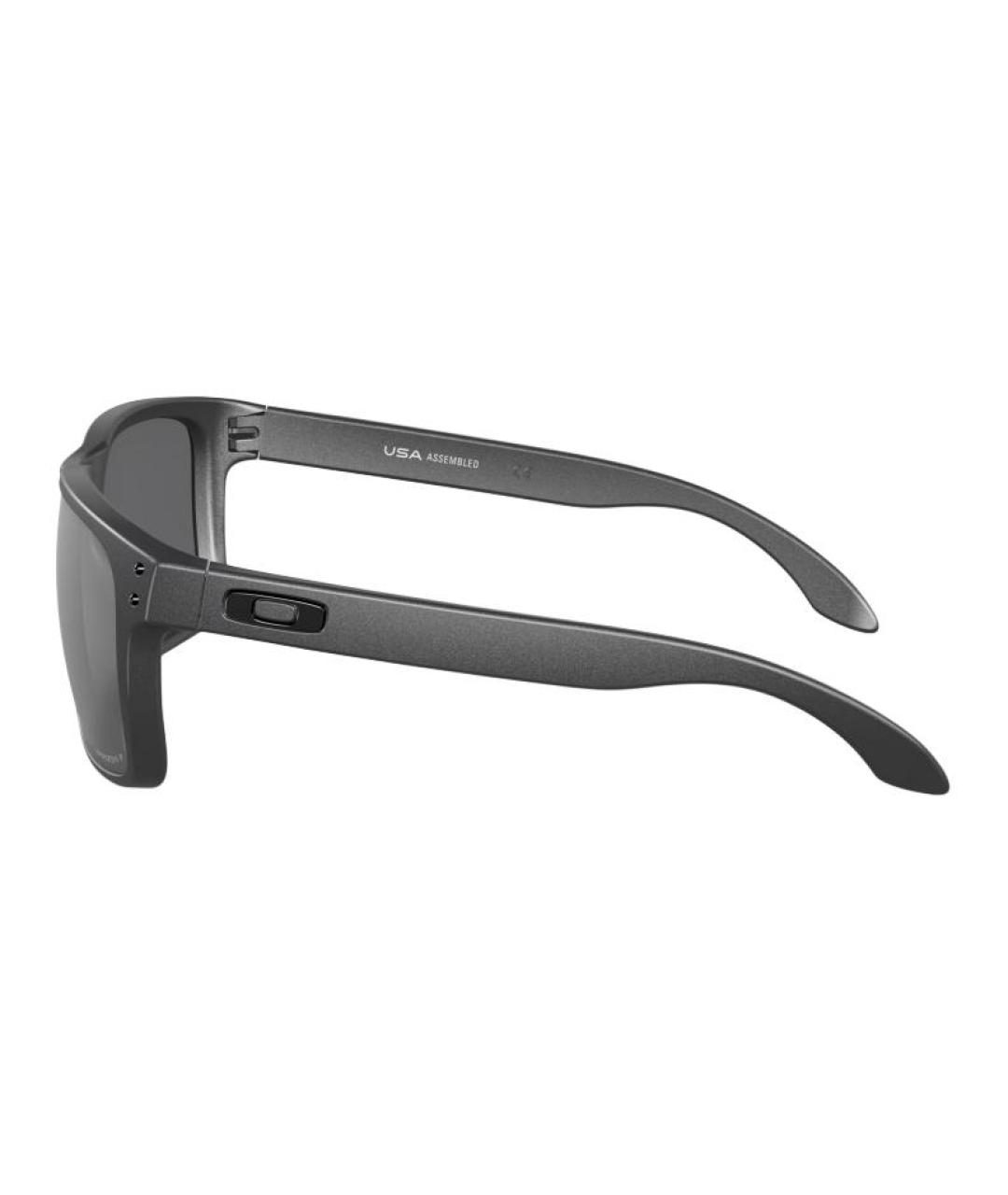 OAKLEY Черные пластиковые солнцезащитные очки, фото 3