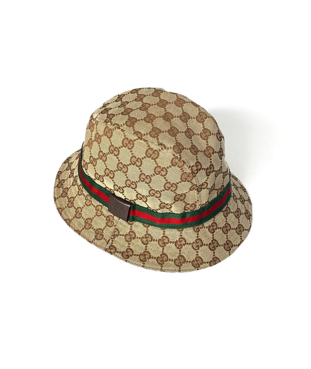 GUCCI Коричневая панама, фото 2