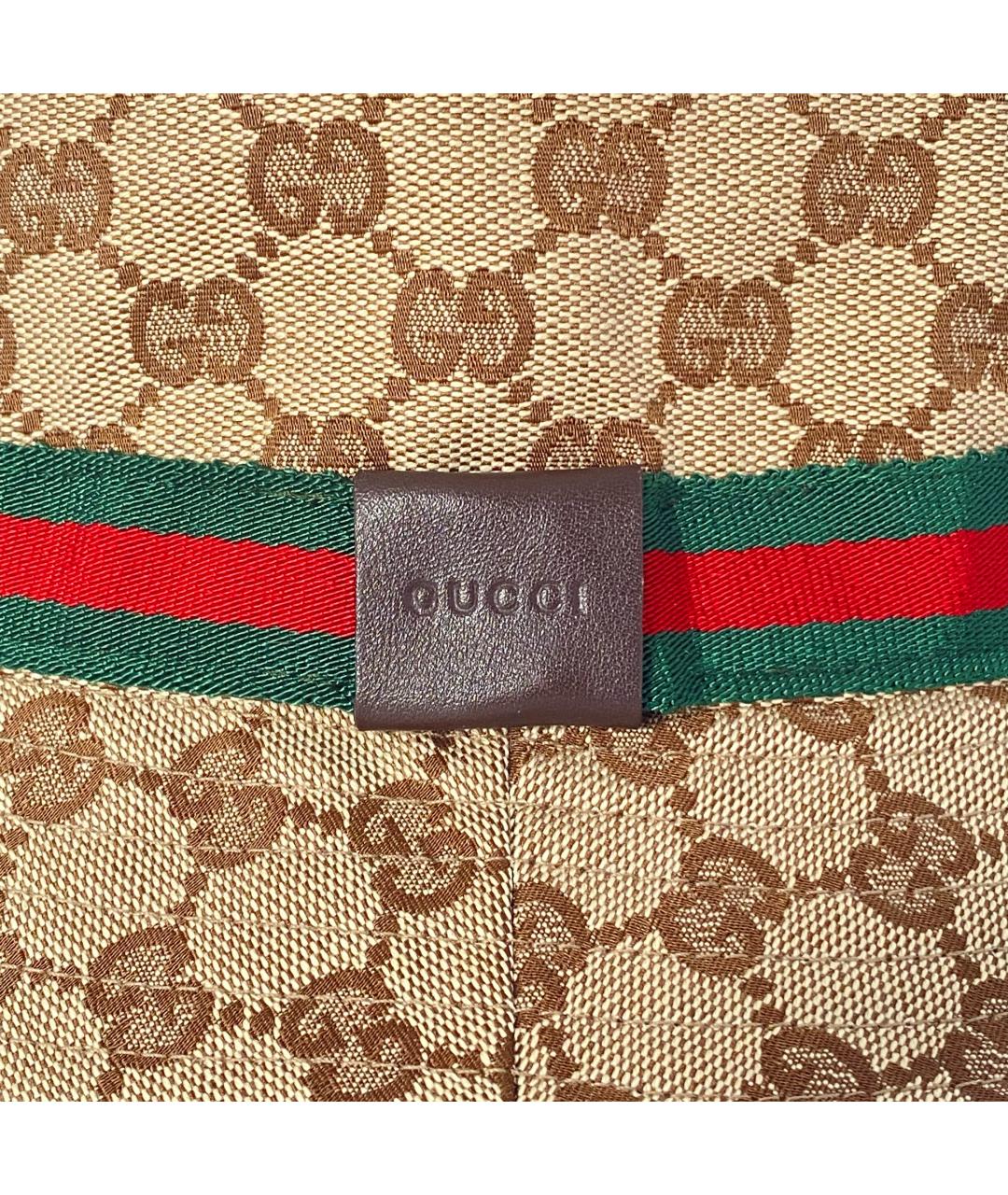 GUCCI Коричневая панама, фото 4