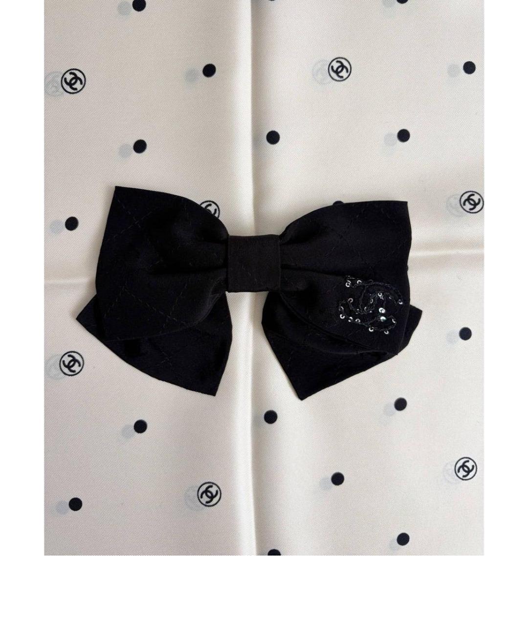 CHANEL Черная заколка, фото 8