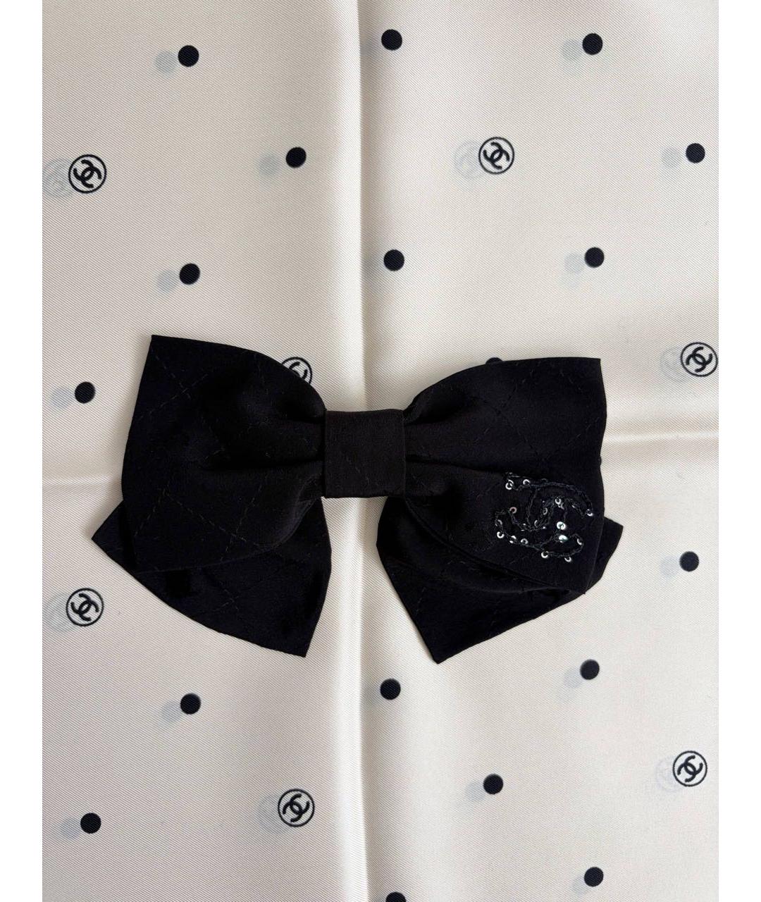 CHANEL Черная заколка, фото 7