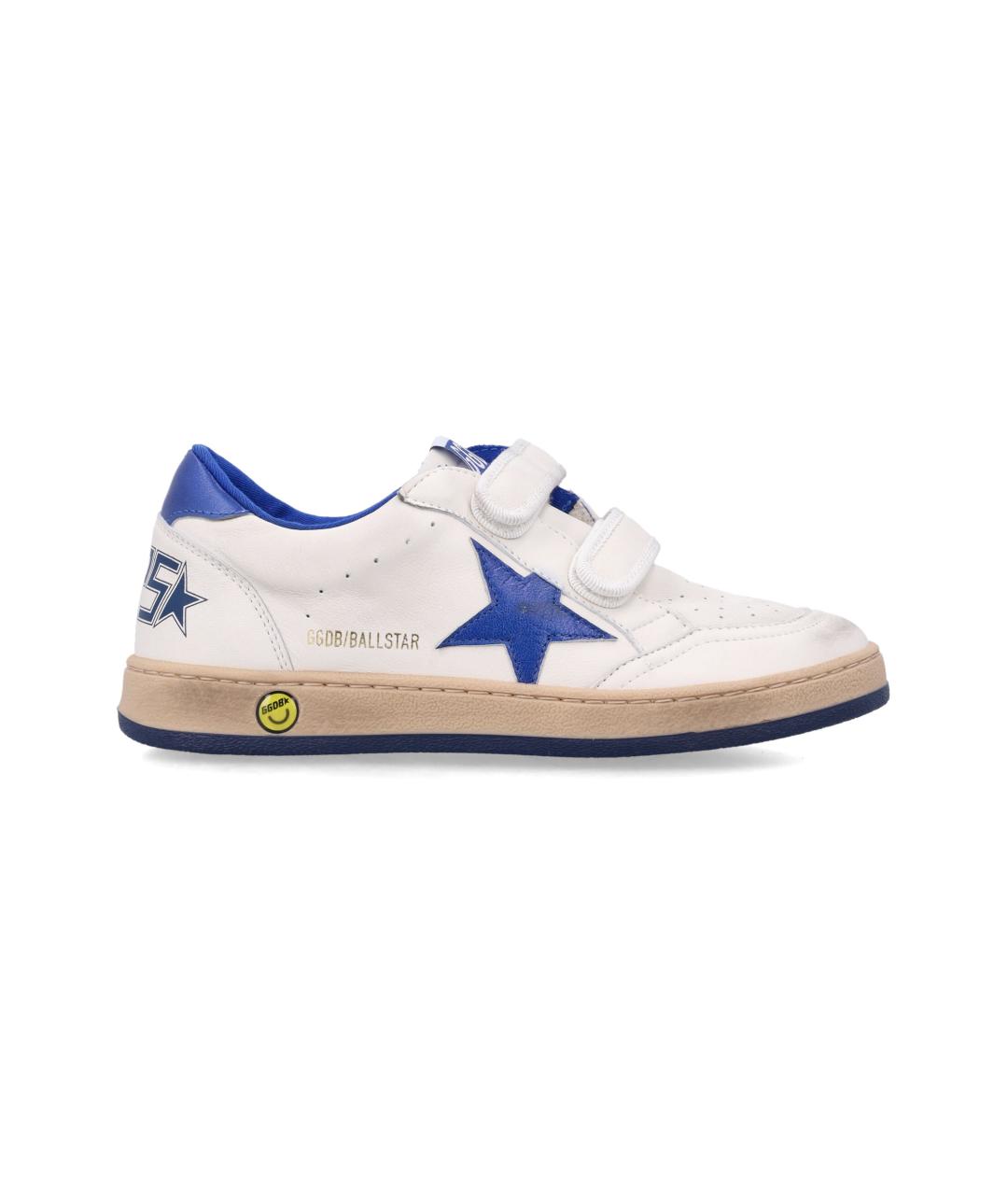 GOLDEN GOOSE Белые кожаные кеды, фото 5