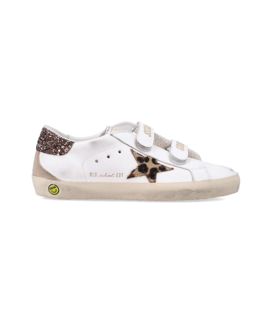 GOLDEN GOOSE Белые кожаные кеды, фото 5