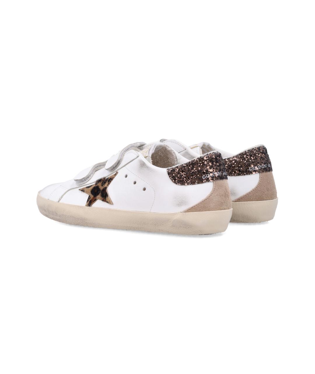 GOLDEN GOOSE Белые кожаные кеды, фото 4