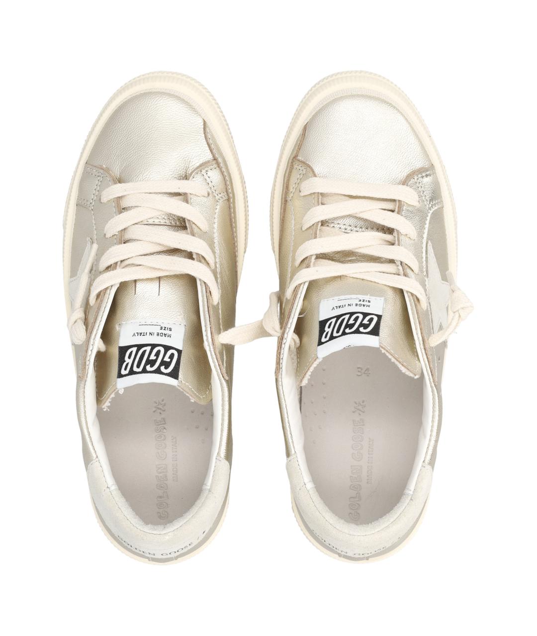 GOLDEN GOOSE Мульти кожаные кеды, фото 2