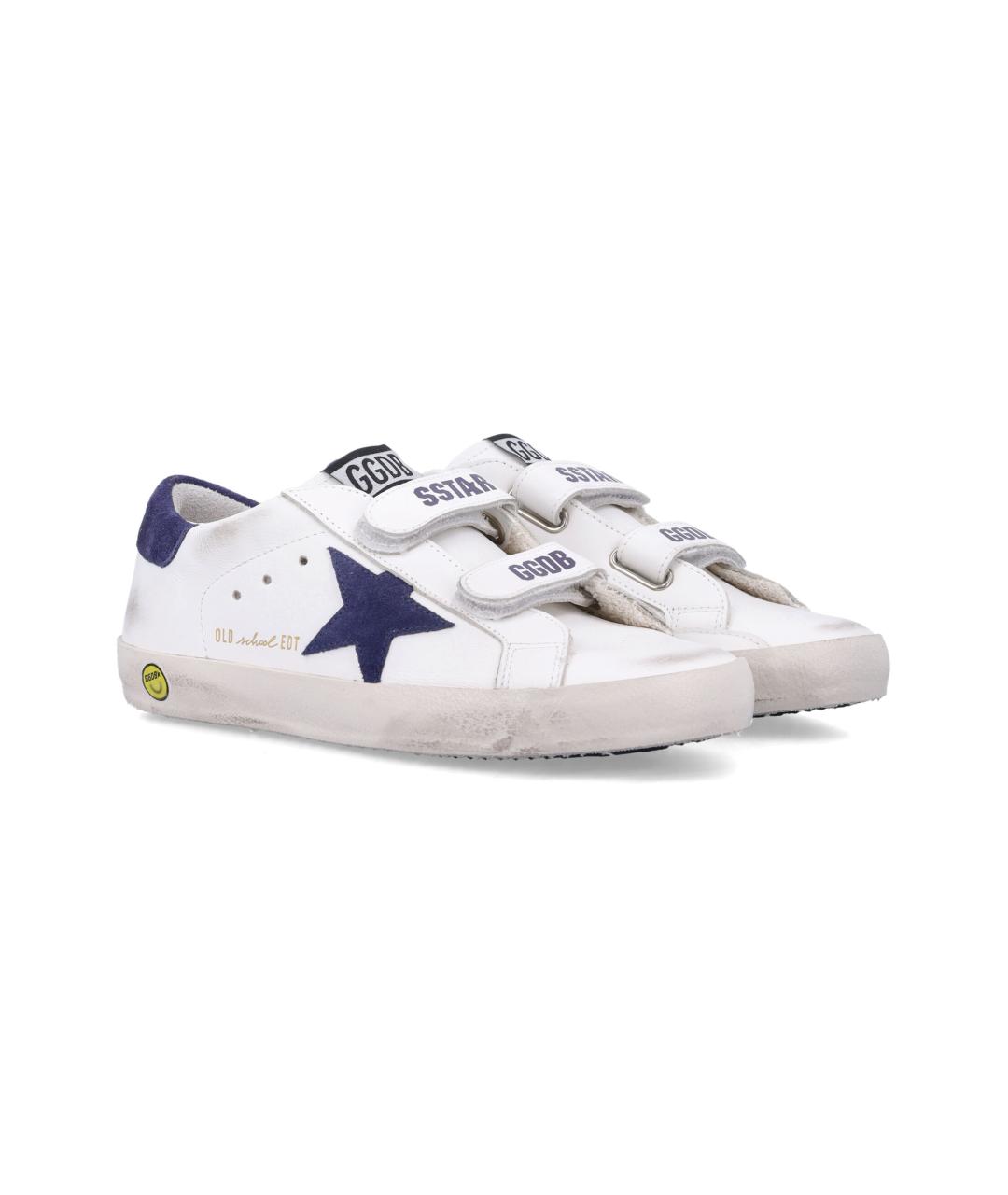 GOLDEN GOOSE Белые кожаные кеды, фото 3