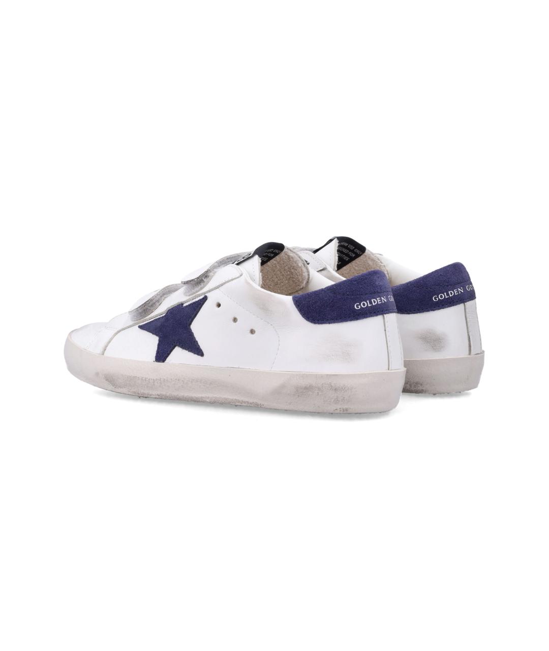 GOLDEN GOOSE Белые кожаные кеды, фото 4