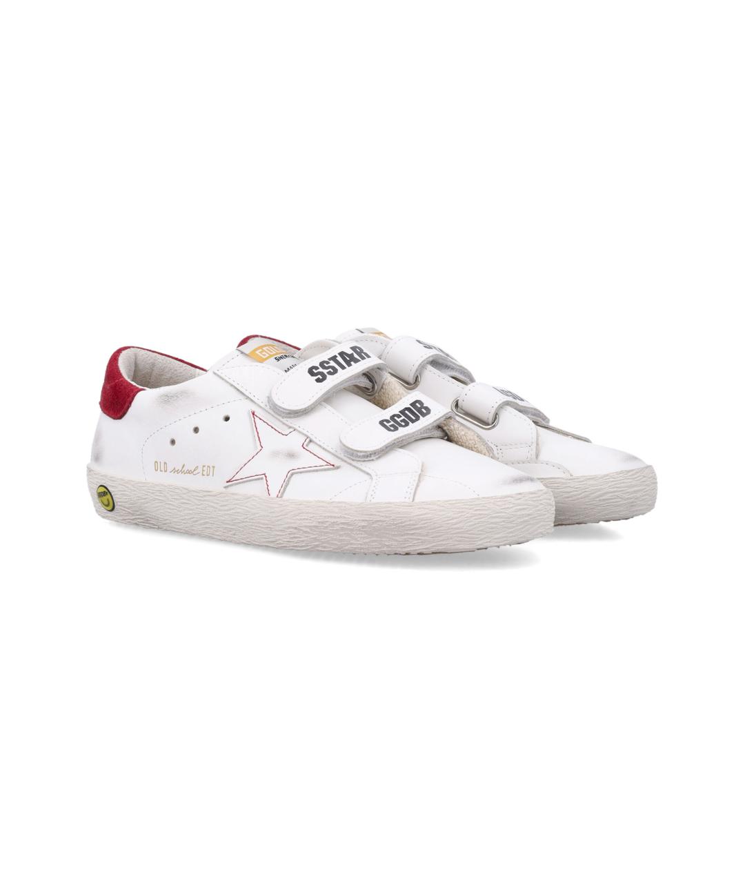GOLDEN GOOSE Белые кожаные кеды, фото 3