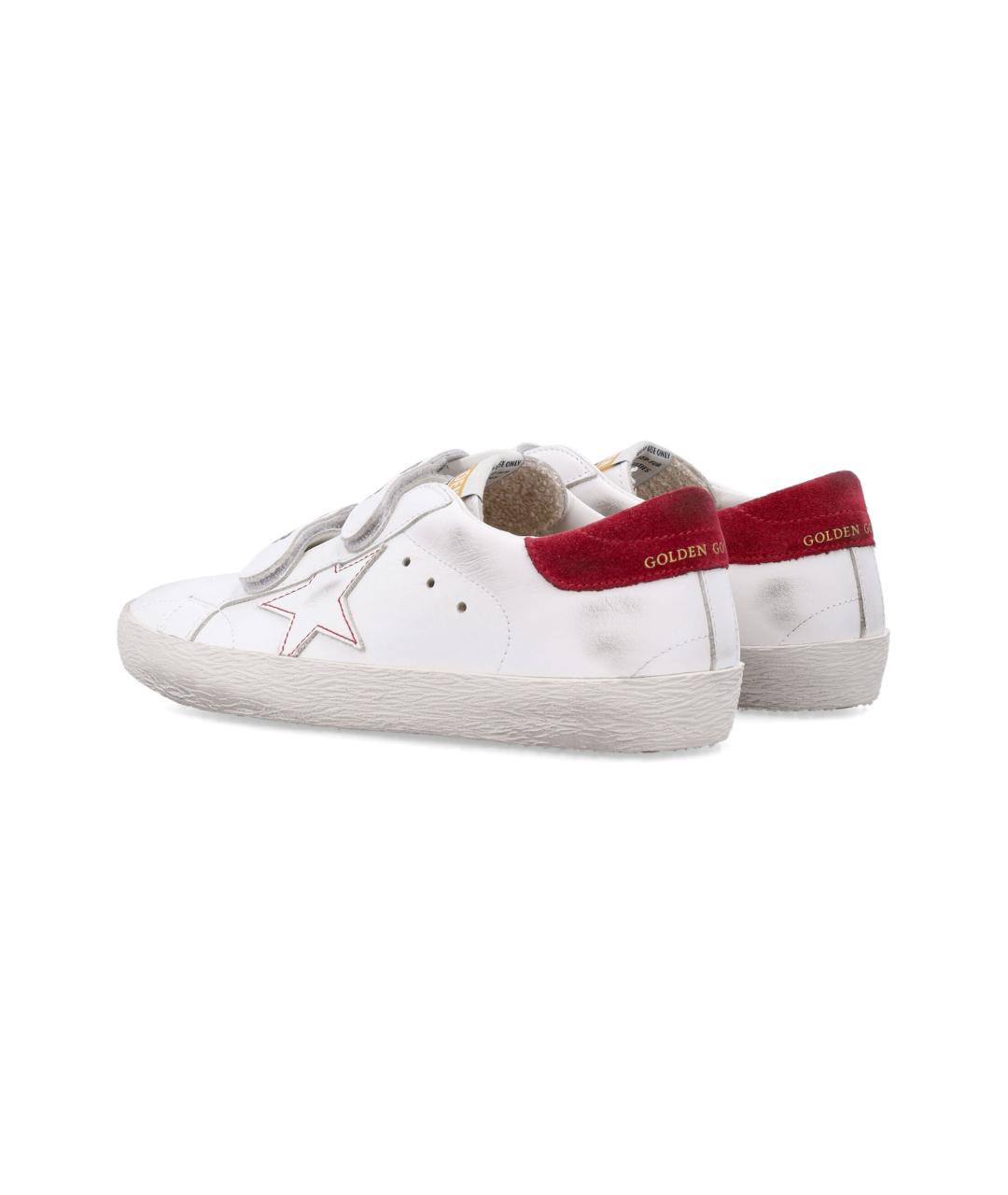 GOLDEN GOOSE Белые кожаные кеды, фото 4
