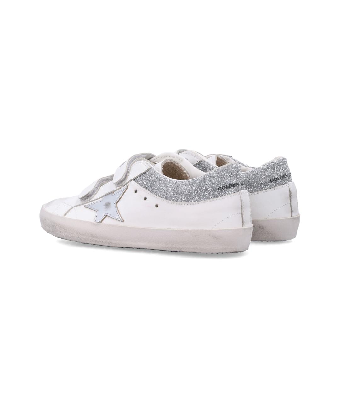 GOLDEN GOOSE Белые кожаные кеды, фото 4