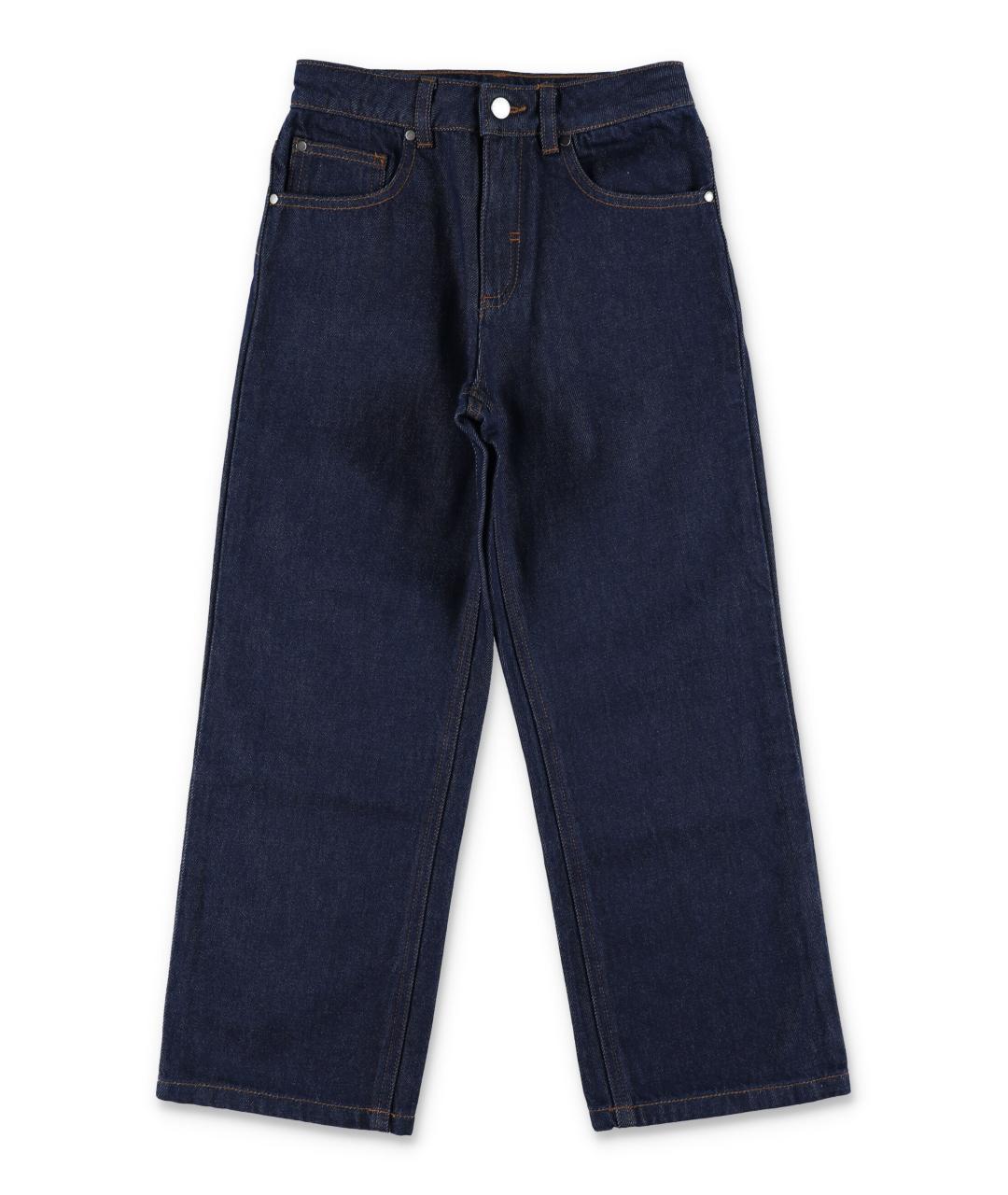 STELLA MCCARTNEY KIDS Темно-синие хлопковые детские джинсы, фото 1