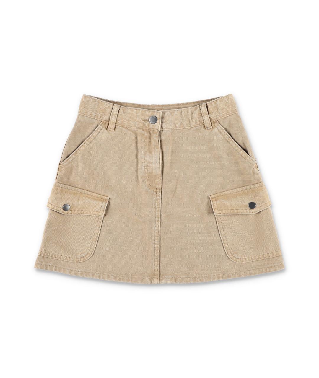 STELLA MCCARTNEY KIDS Бежевая юбка, фото 1