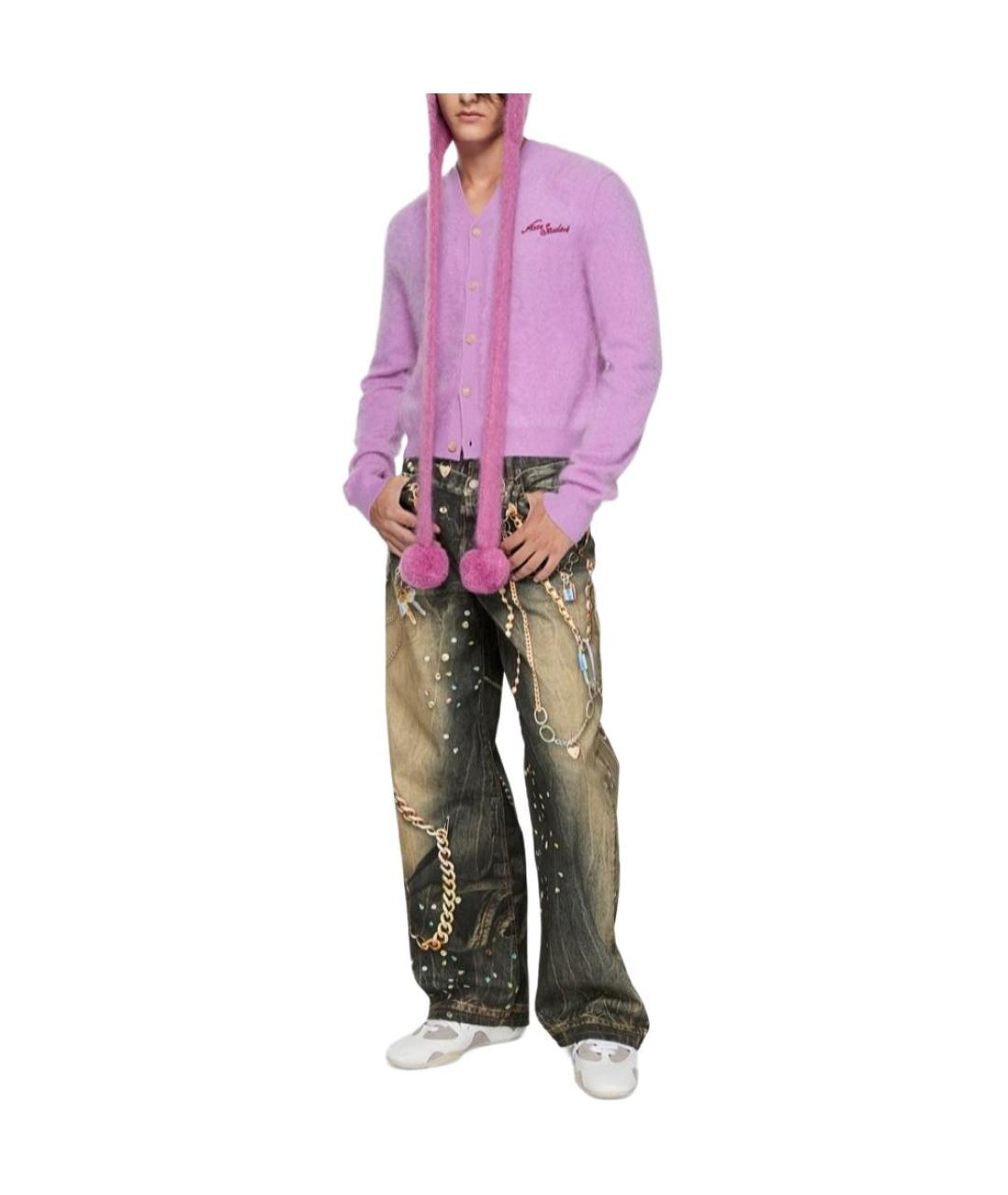 ACNE STUDIOS Синие прямые джинсы, фото 3