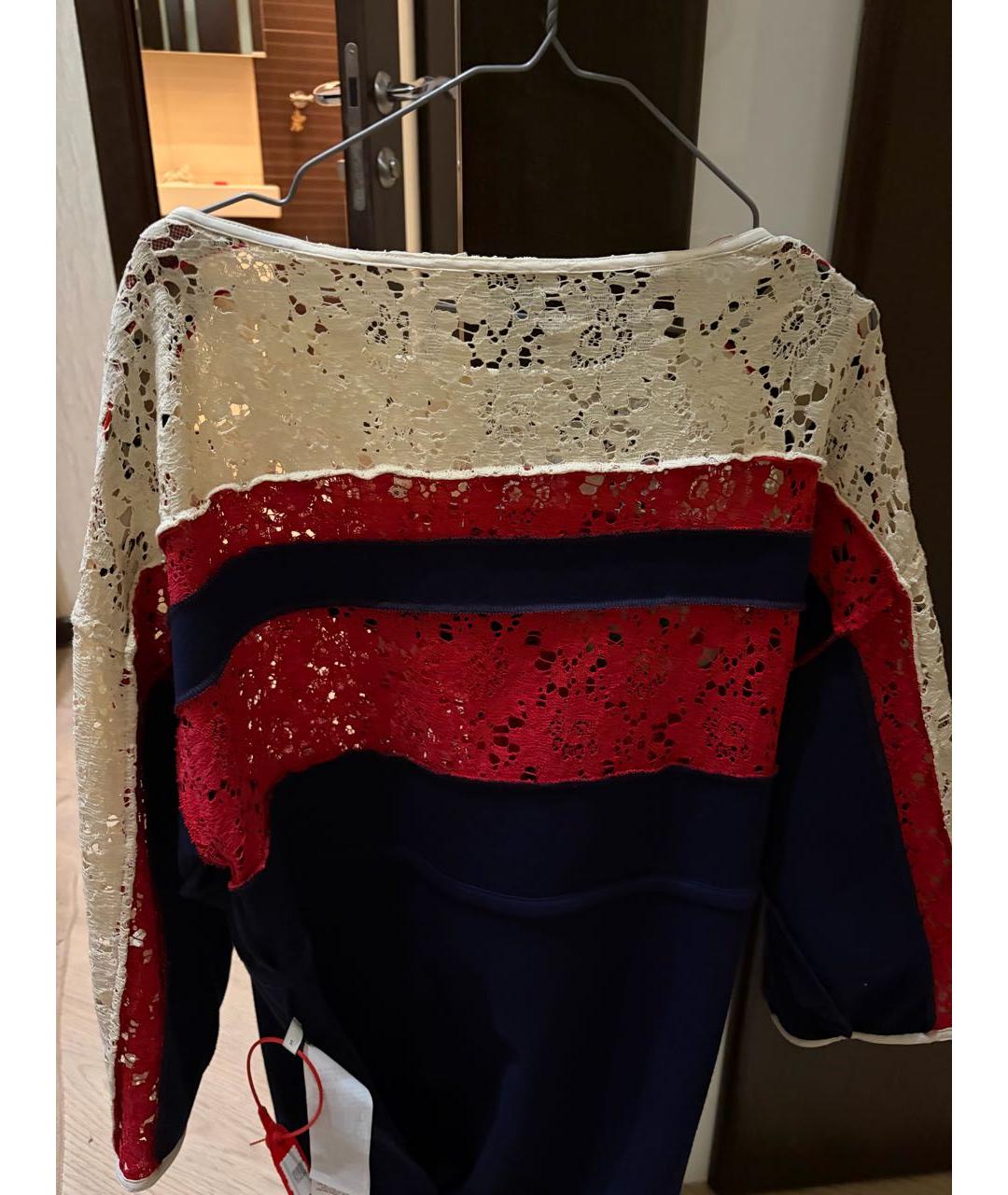 GUCCI Мульти полиэстеровое повседневное платье, фото 4