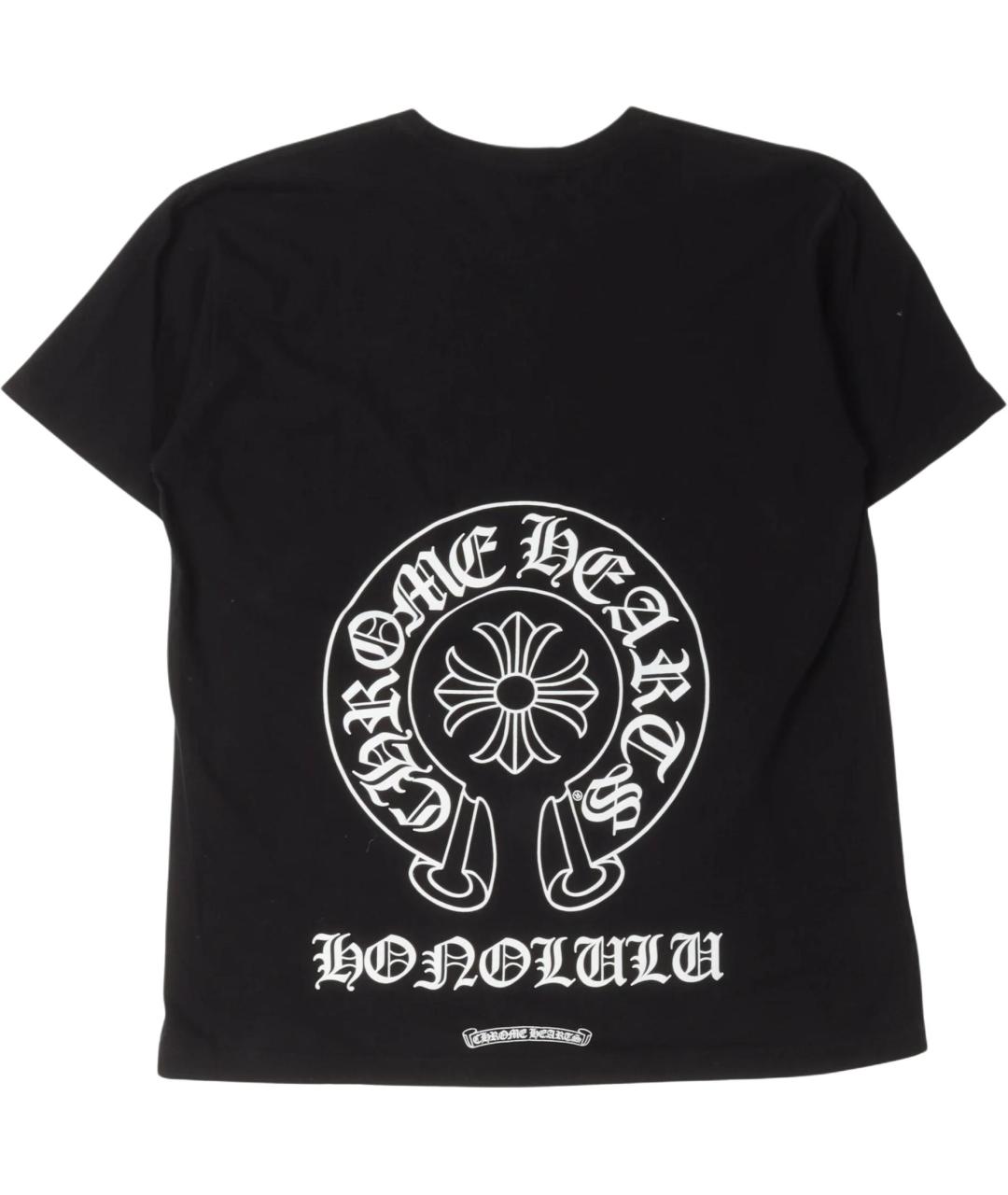 CHROME HEARTS Черная футболка, фото 3