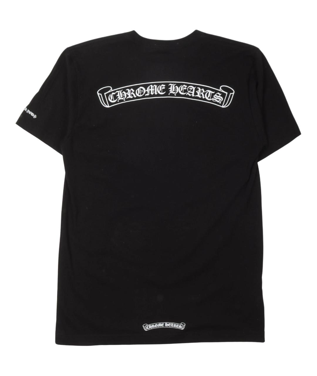 CHROME HEARTS Черная футболка, фото 2