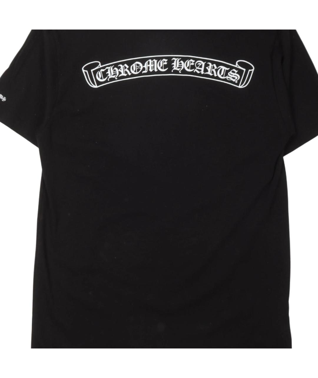 CHROME HEARTS Черная футболка, фото 4