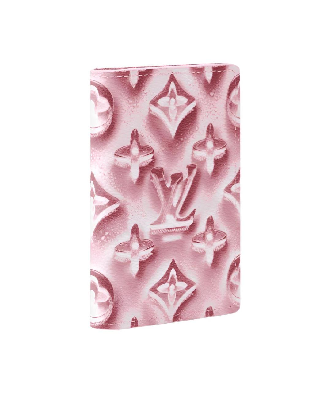 LOUIS VUITTON Розовый кардхолдер, фото 2