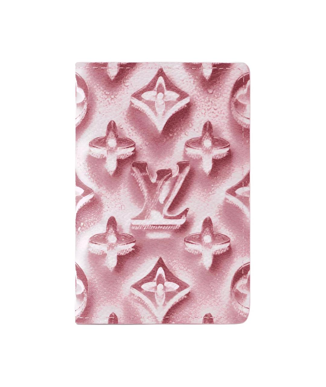 LOUIS VUITTON Розовый кардхолдер, фото 1