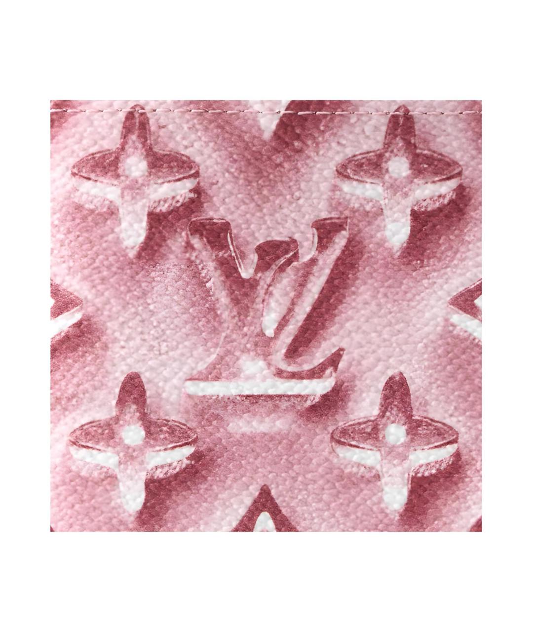 LOUIS VUITTON Розовый кардхолдер, фото 5