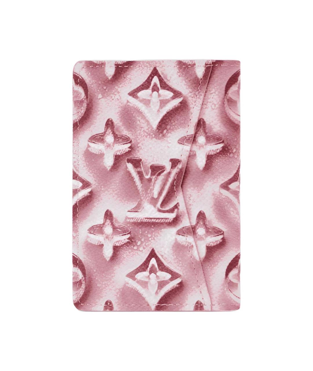 LOUIS VUITTON Розовый кардхолдер, фото 3