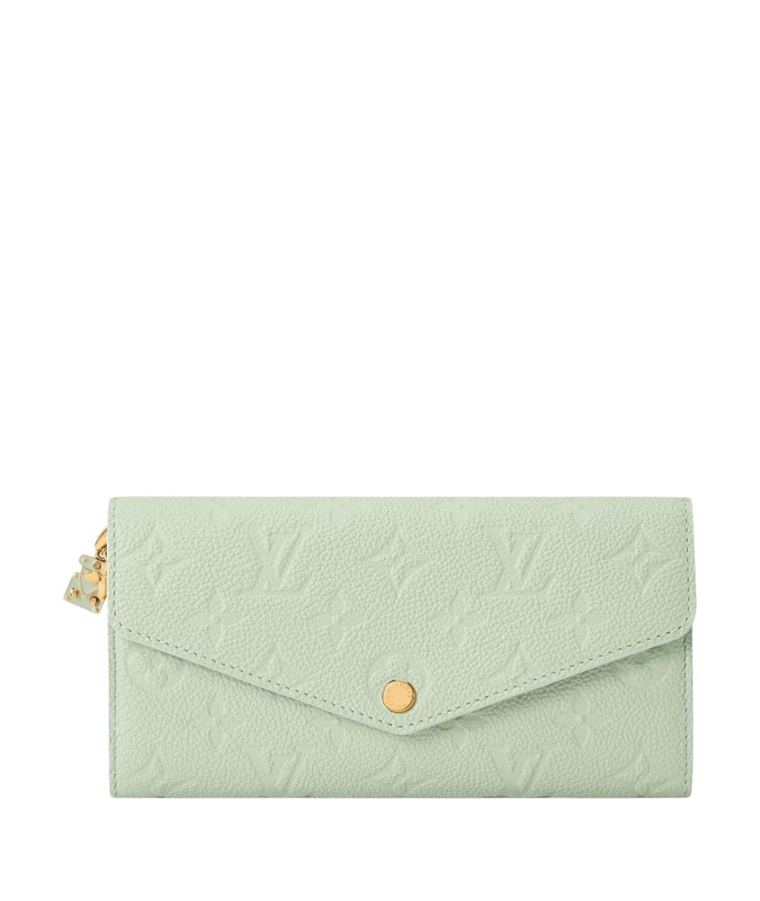 LOUIS VUITTON Салатовый кошелек, фото 1