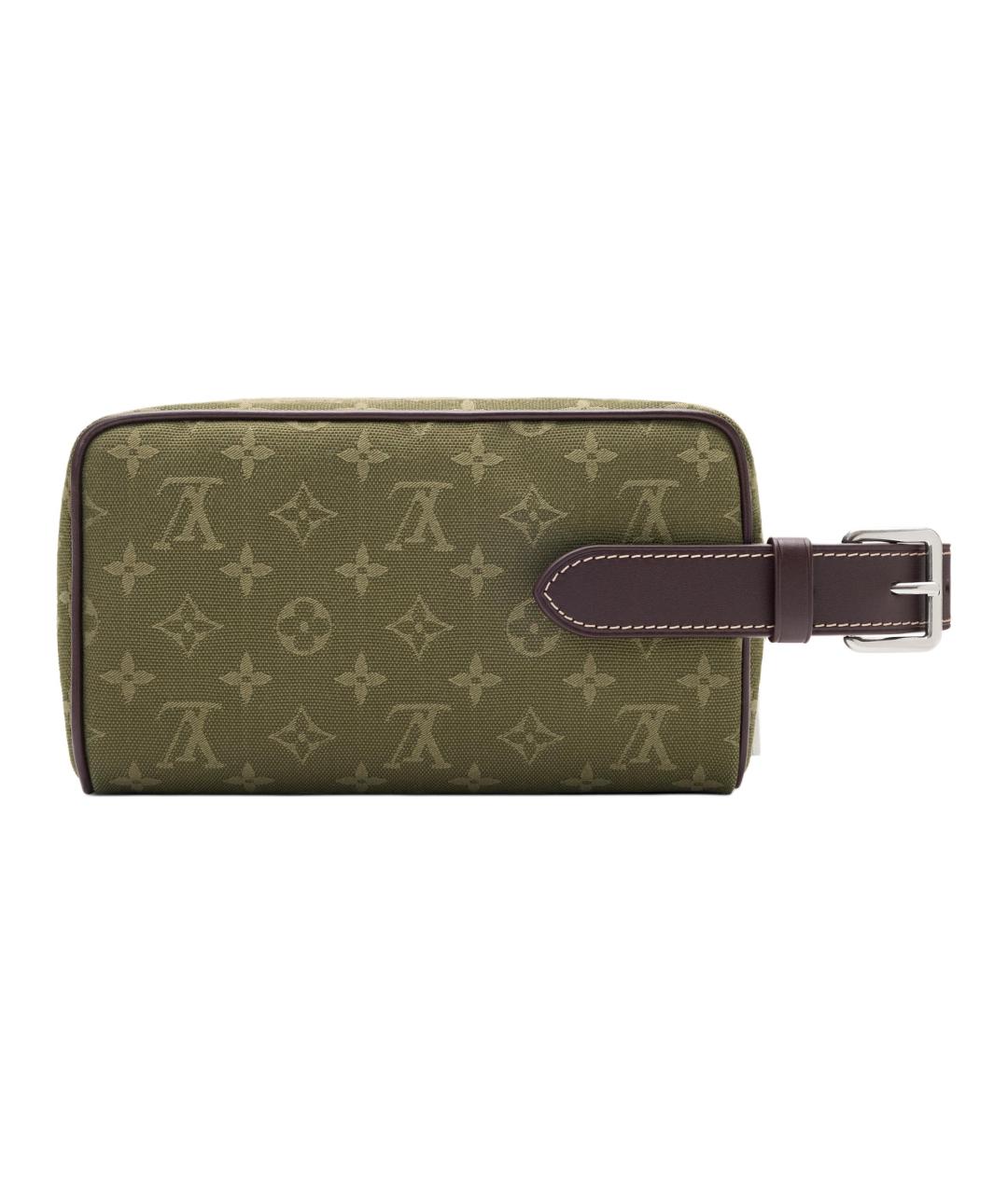 LOUIS VUITTON Коричневая косметичка, фото 3