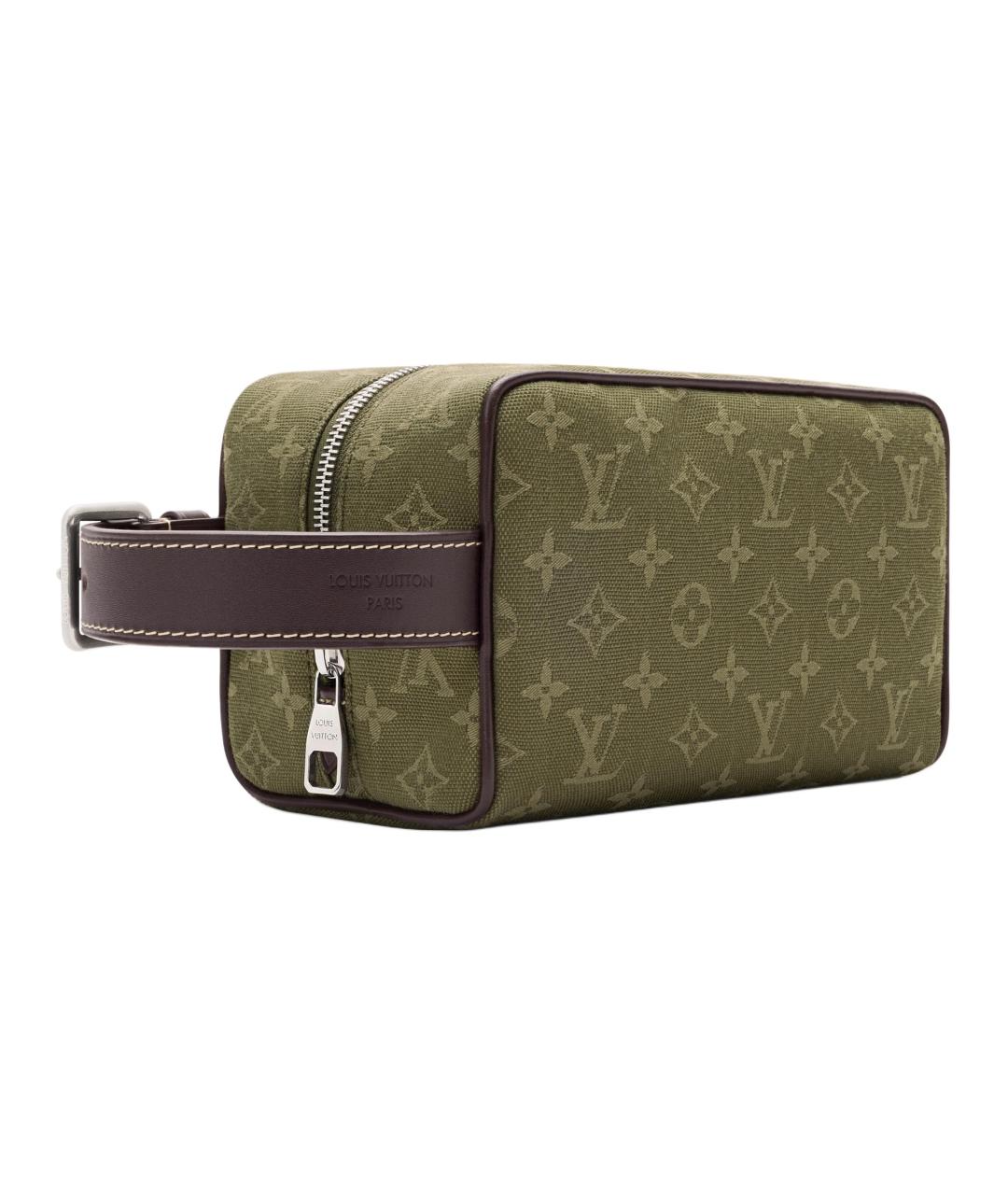 LOUIS VUITTON Коричневая косметичка, фото 2