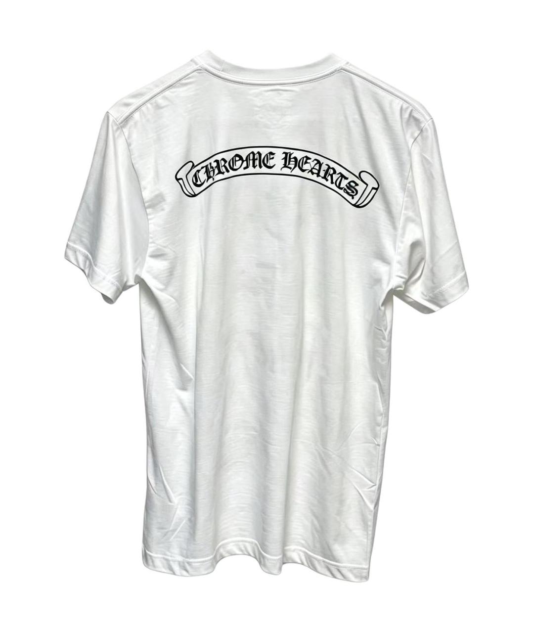 CHROME HEARTS Белая футболка, фото 2