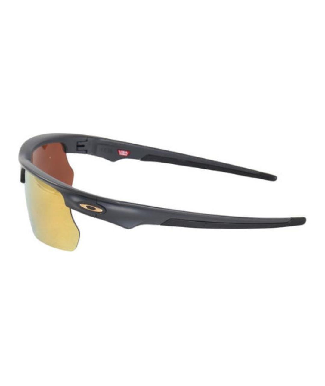 OAKLEY Черные пластиковые солнцезащитные очки, фото 2