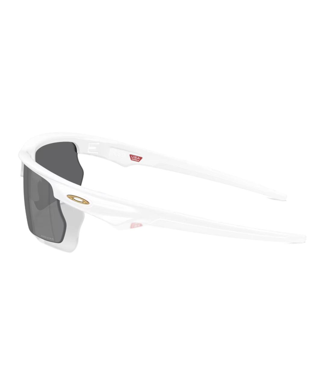 OAKLEY Белые пластиковые солнцезащитные очки, фото 3