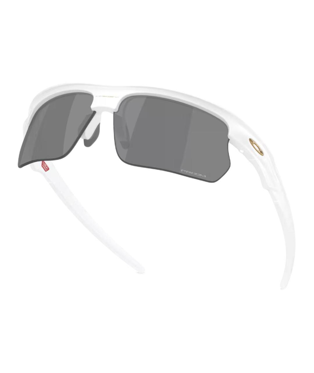 OAKLEY Белые пластиковые солнцезащитные очки, фото 4