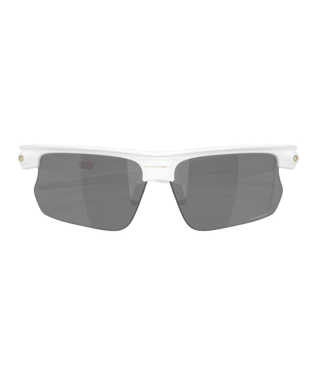 OAKLEY Белые пластиковые солнцезащитные очки, фото 5
