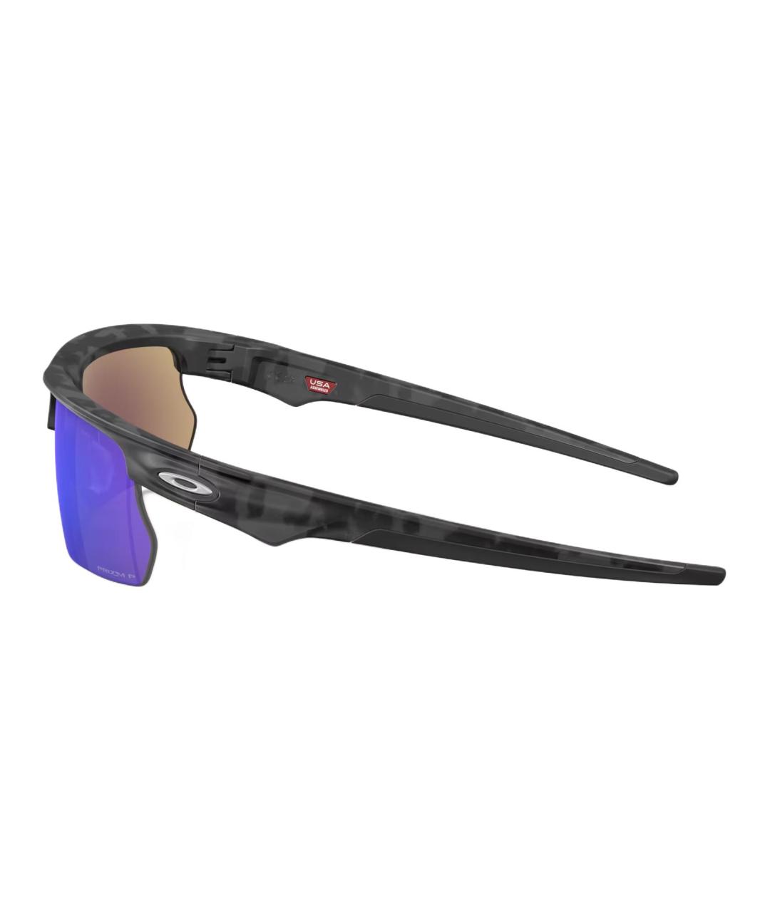 OAKLEY Черные пластиковые солнцезащитные очки, фото 3