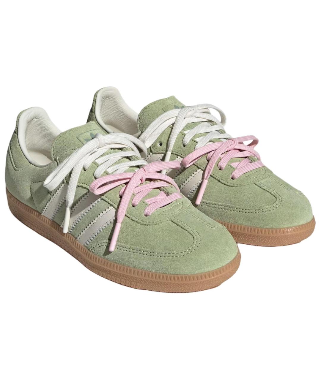 ADIDAS Салатовые кеды, фото 3