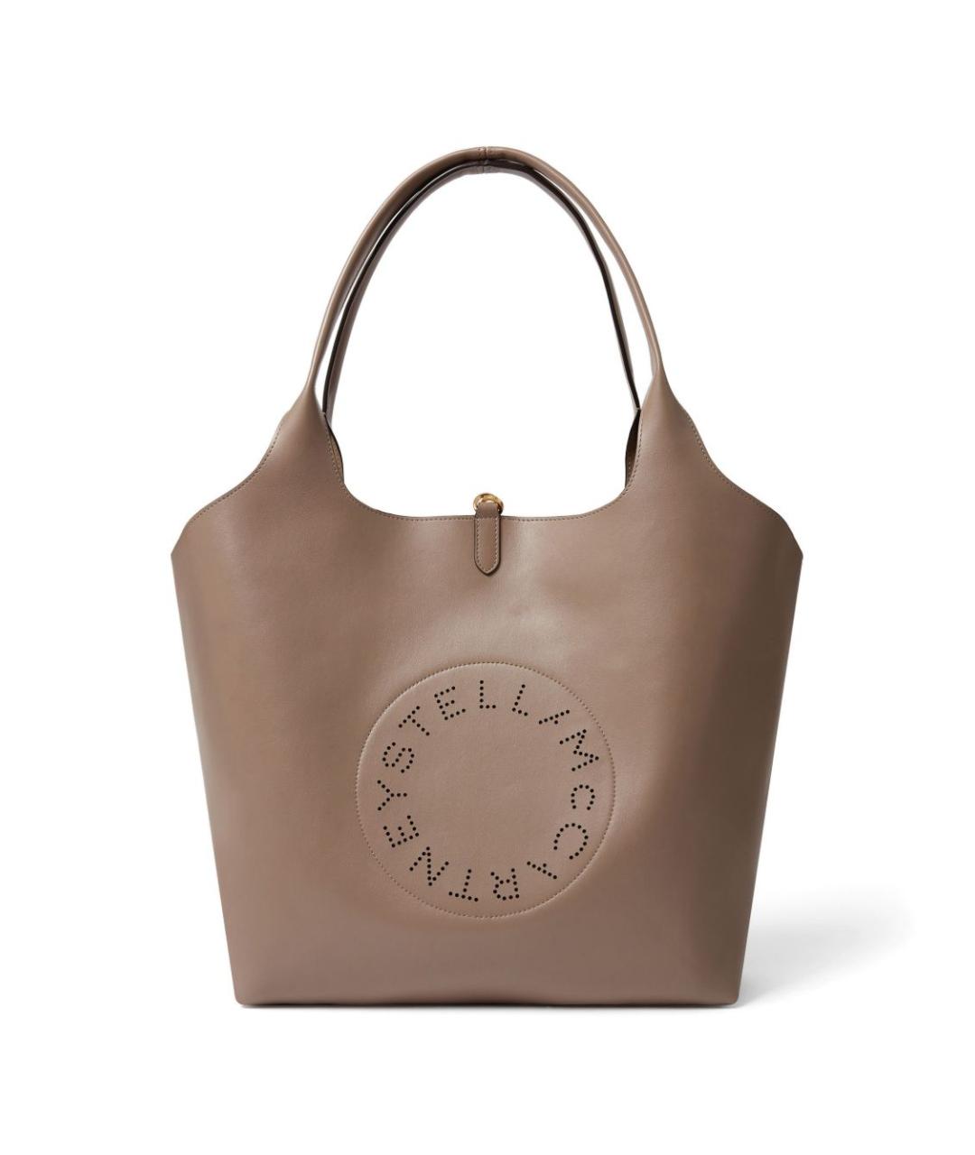 STELLA MCCARTNEY Бежевая сумка тоут, фото 5