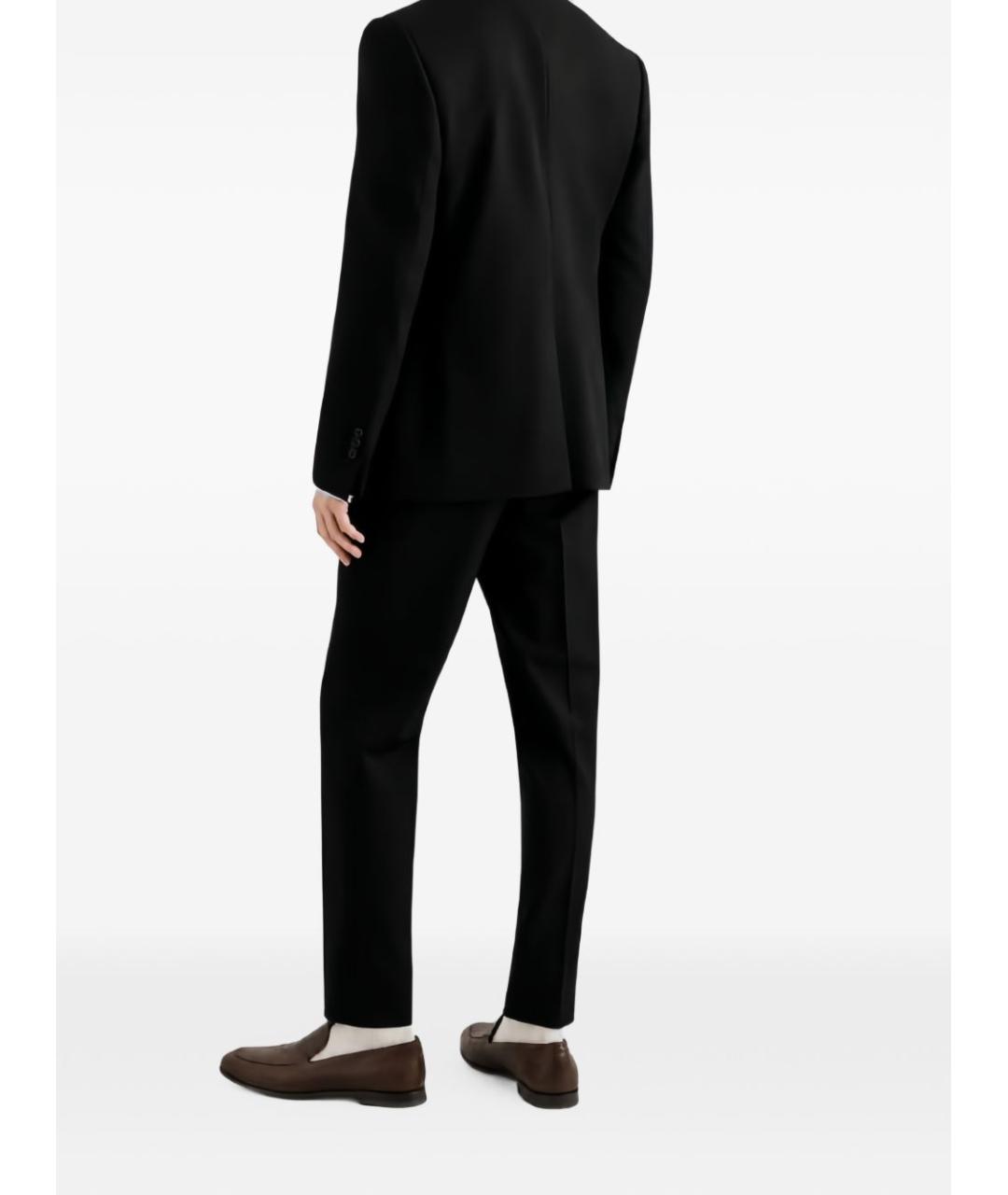 DOLCE&GABBANA Черный классический костюм, фото 3