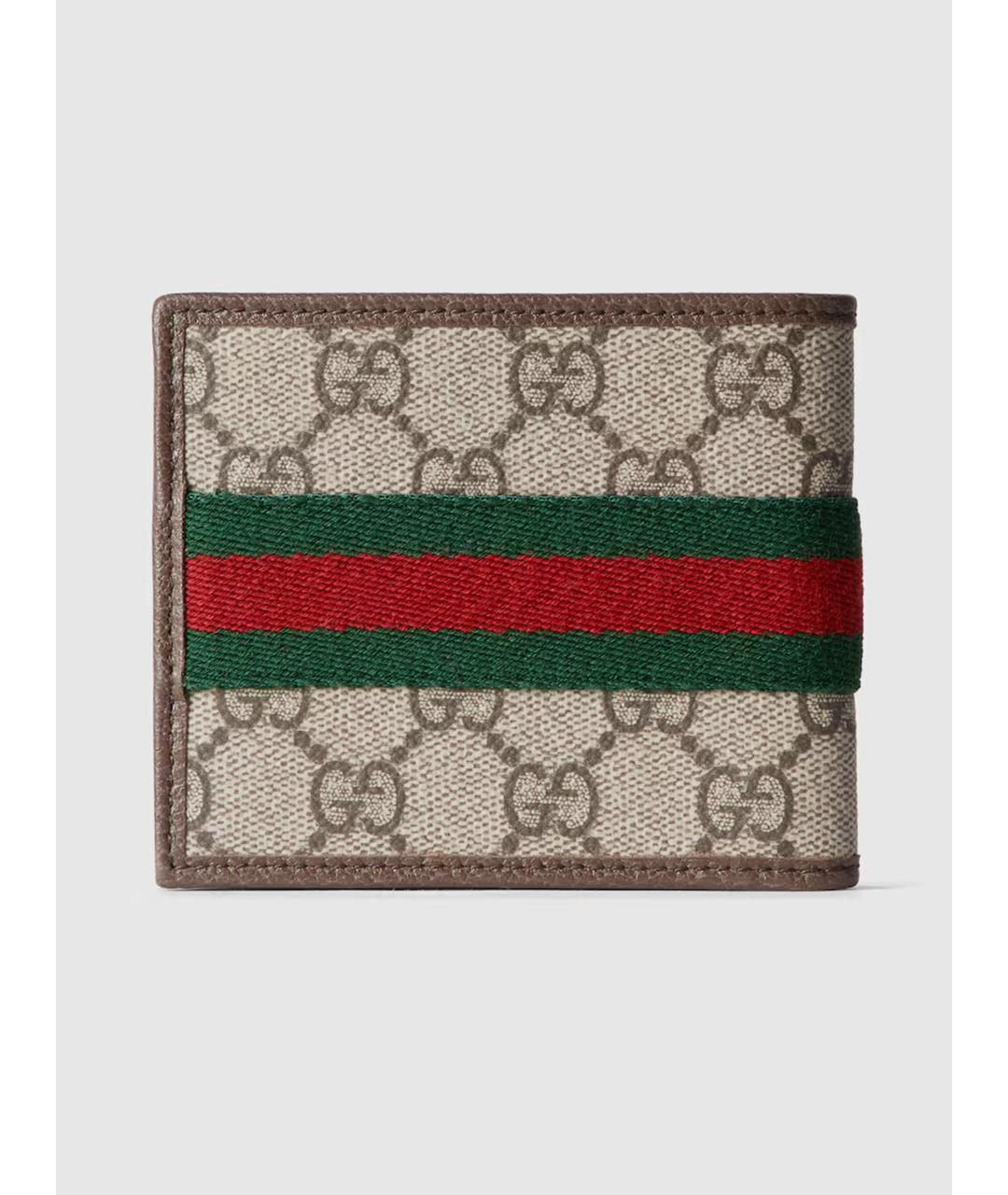 GUCCI Бежевый кошелек, фото 5