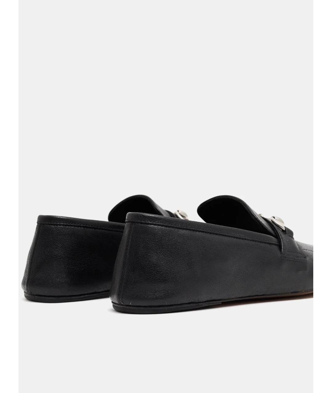 GUCCI Черные кожаные лоферы, фото 3