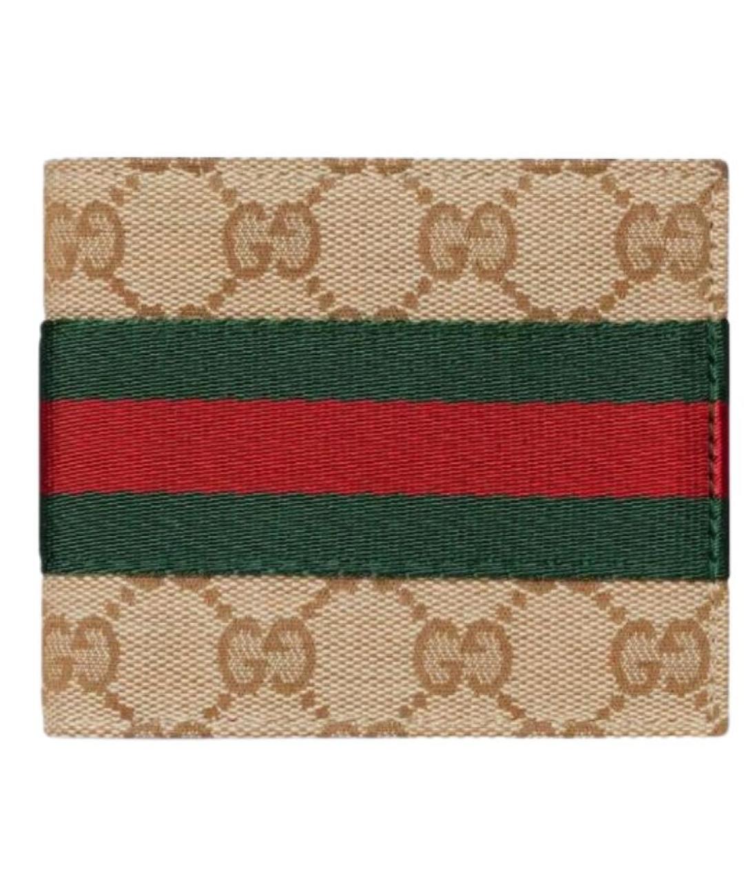 GUCCI Бежевый кошелек, фото 1