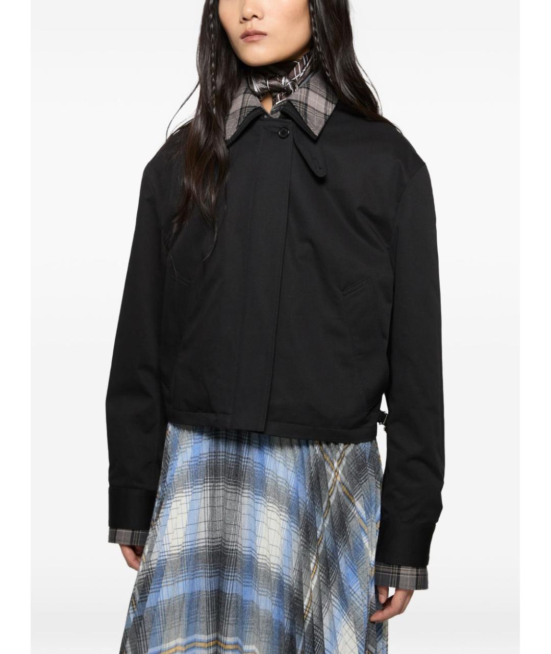 ACNE STUDIOS Черная хлопковая куртка, фото 4